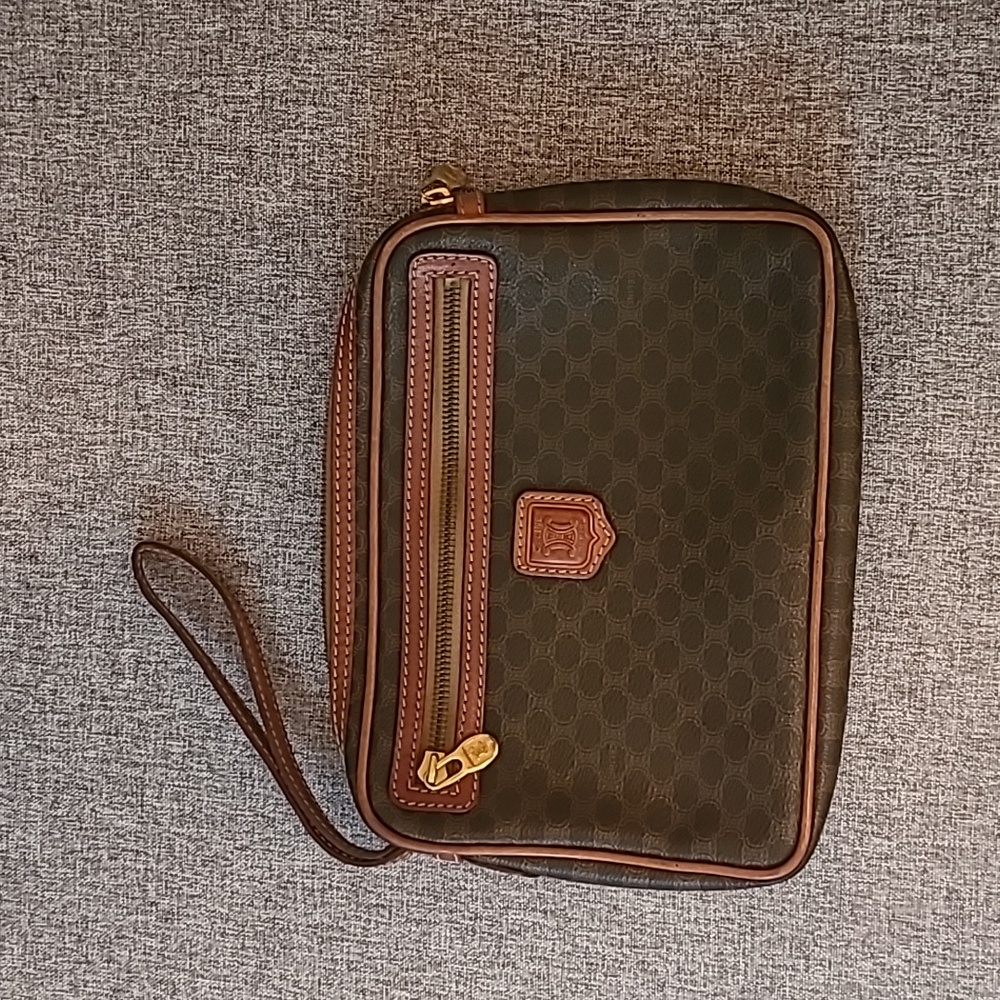 Celine Macadam Wristlet Vintage